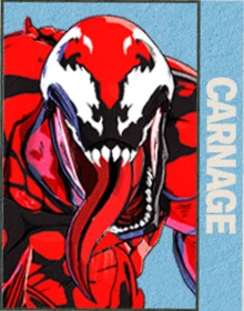 Carnage Marvel Tokon character art