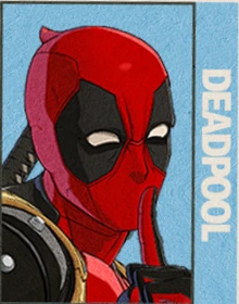 Deadpool Marvel Tokon character art