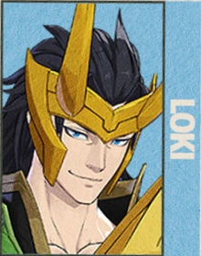 Loki Marvel Tokon character art